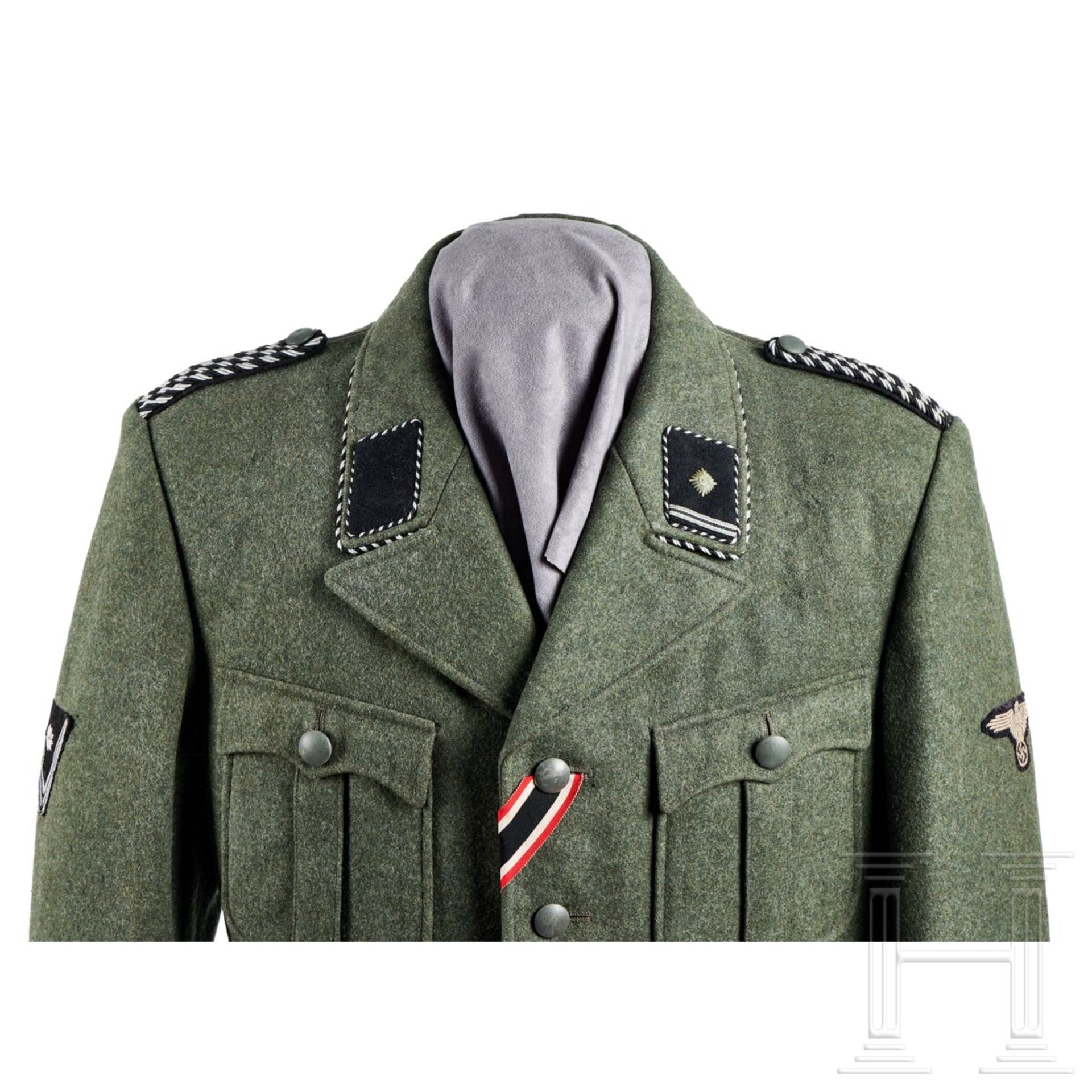 A 1939 Field Grey Service Tunic for a Scharführer of the SD - Bild 3 aus 14
