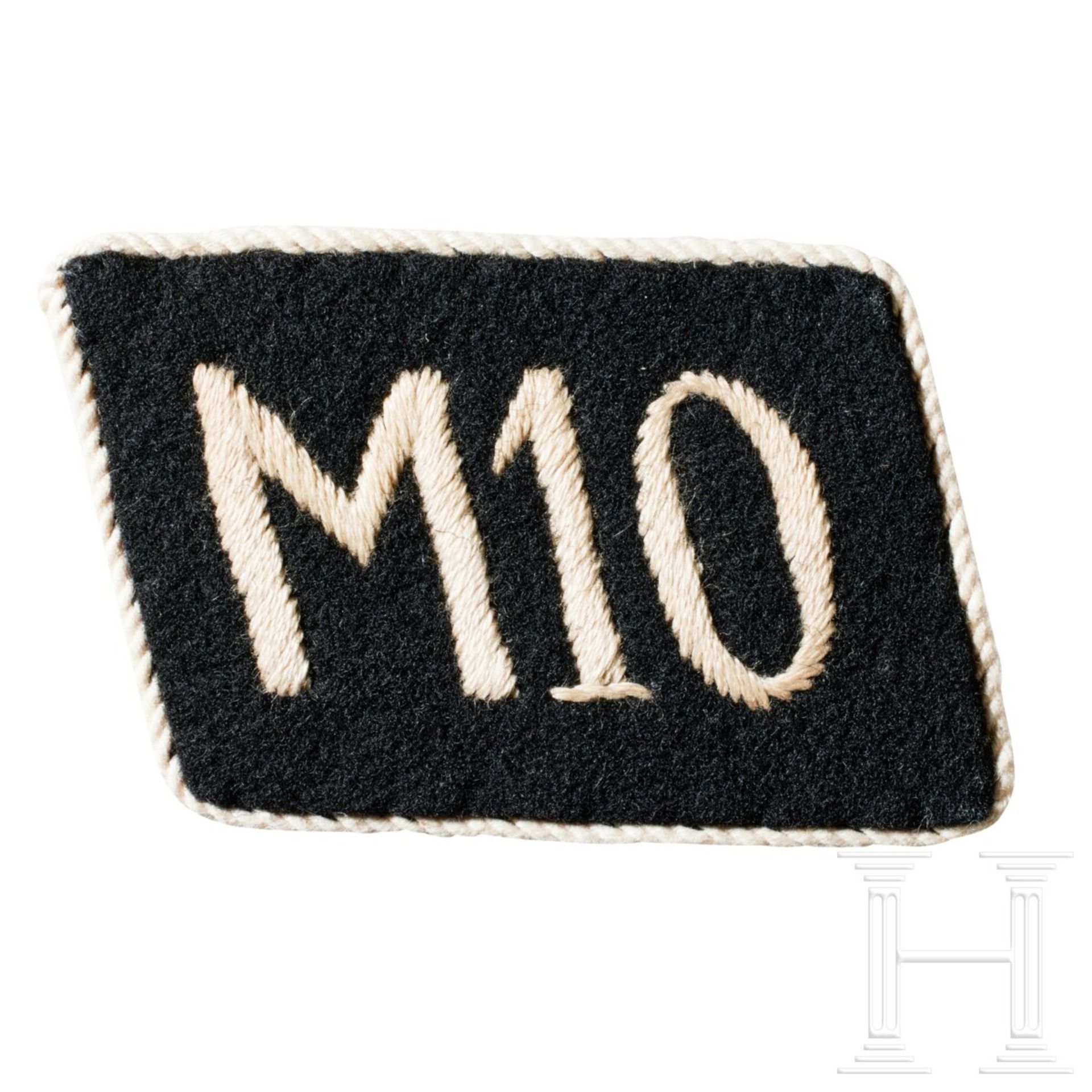 A Right Collar Tab for SS Motor Transport Company 10 "Südwest"