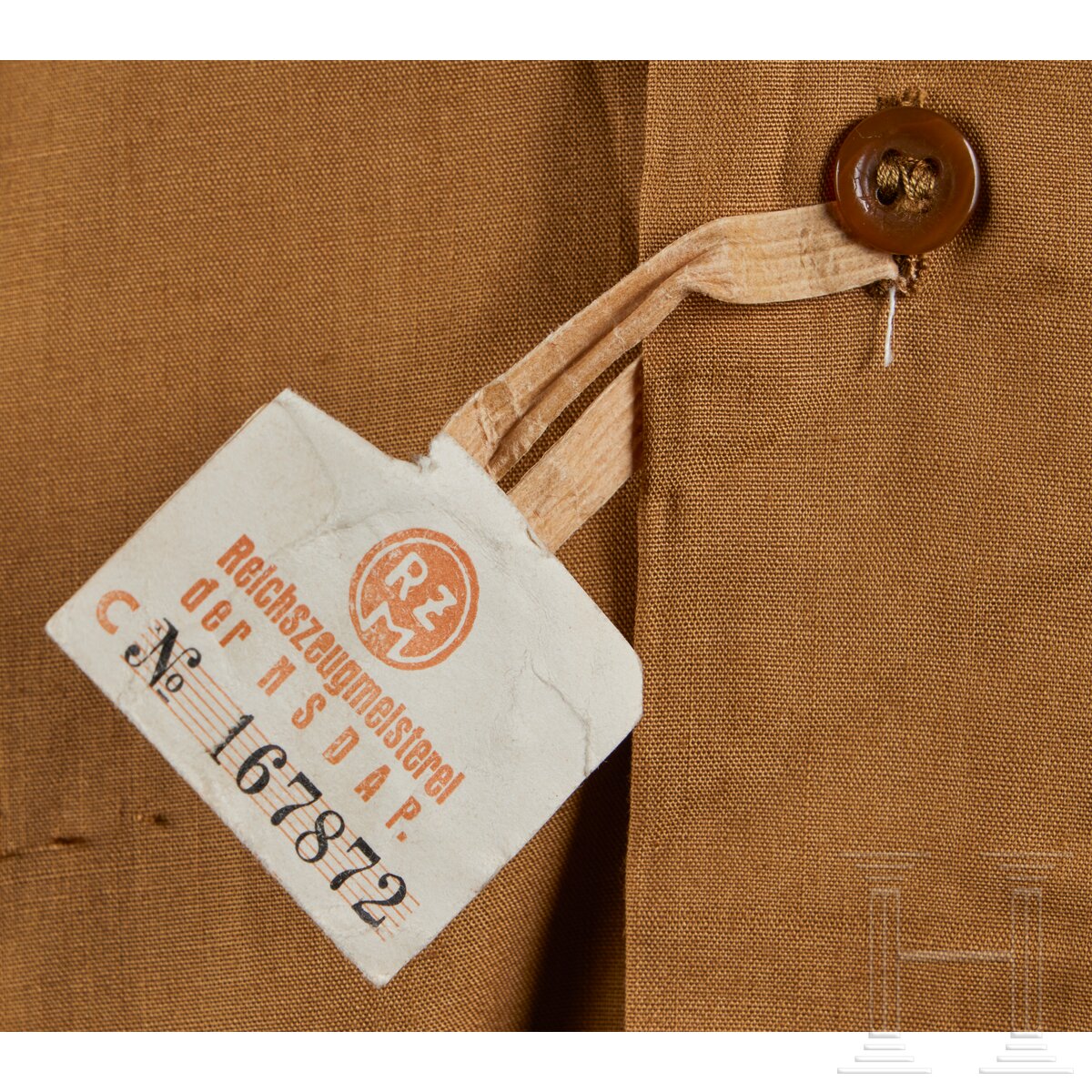 A Brown Uniform Shirt for SS-Verfügungstruppe - Image 3 of 5