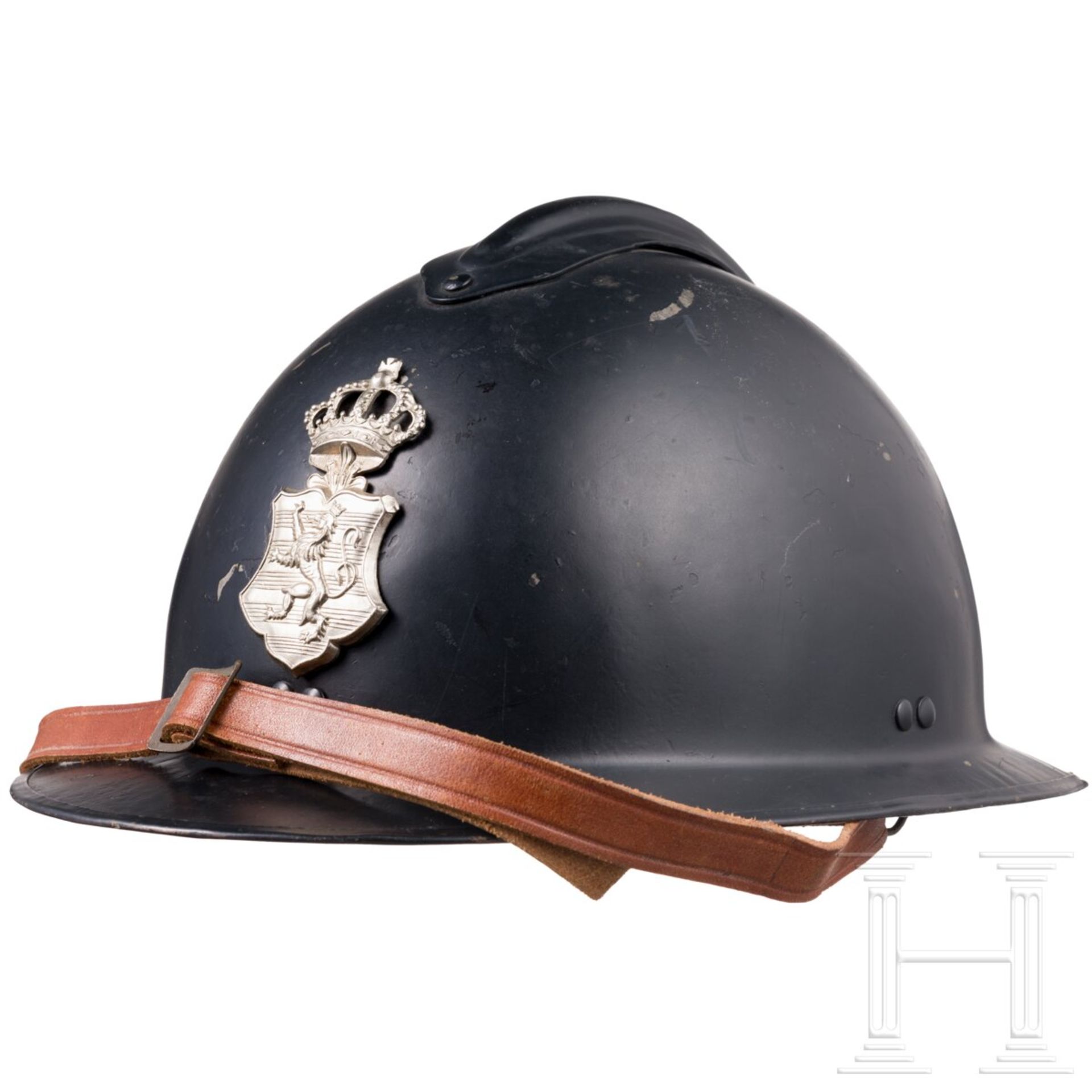 Helm der Gendarmerie, Luxemburg, um 1940