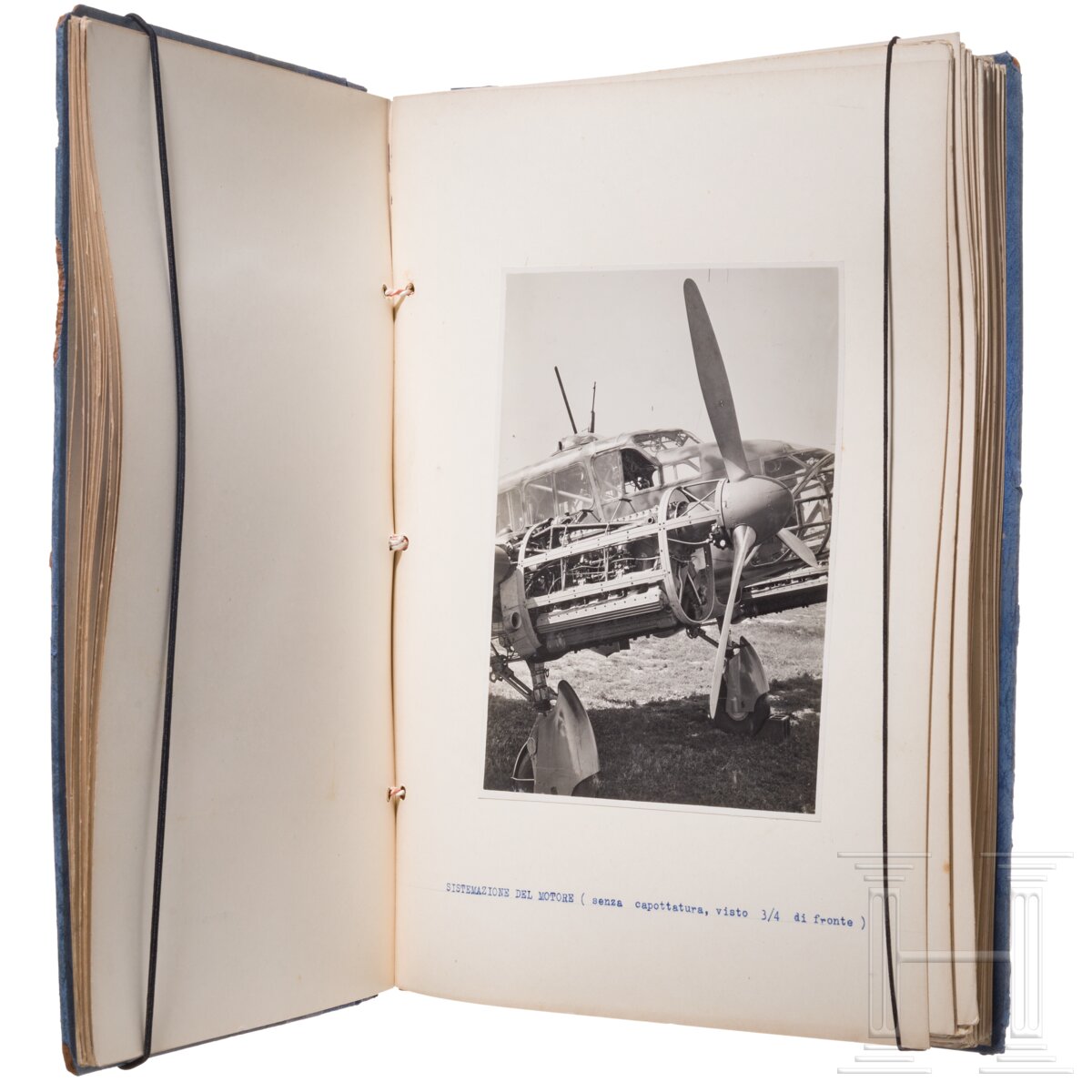 Zwei Fotodokumentationen zum Bomber Caproni Ca 314, 1940er Jahre - Image 6 of 10