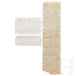 Albert Speer - zwei geschmuggelte Briefe an seine Frau und seinen Sohn auf Klosettpapier und einer P