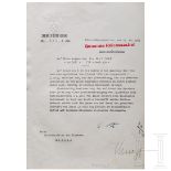 Adolf Hitler - Kreditermächtigung vom 19. Mai 1943 mit einer Erhöhung von 250 auf 260 Milliarden RM