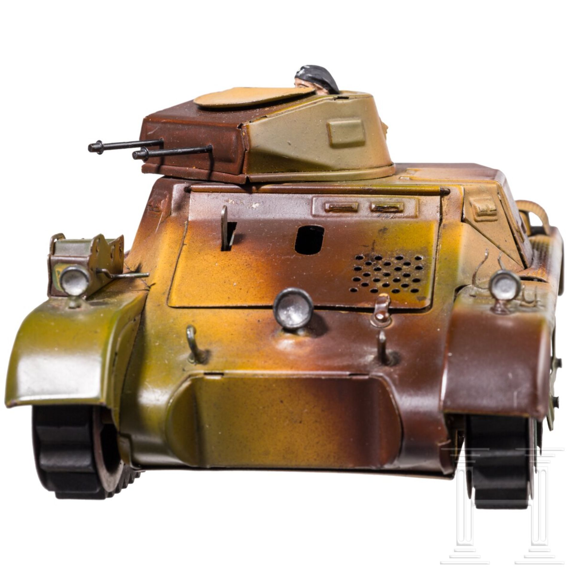 Lineol Panzer "Nebeltank" 1280, mimikry, mit Panzermann - Bild 3 aus 8