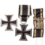 Zwei Eiserne Kreuz 1914 und eine Spange "1939"