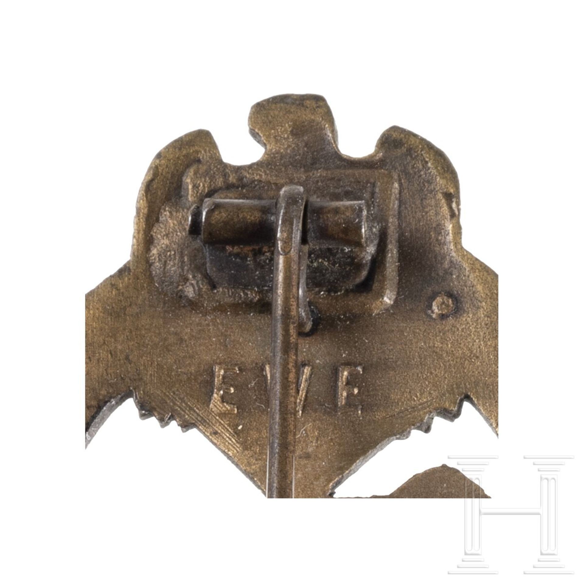 Panzerkampfabzeichen in Bronze, EWE-Fertigung - Bild 3 aus 3