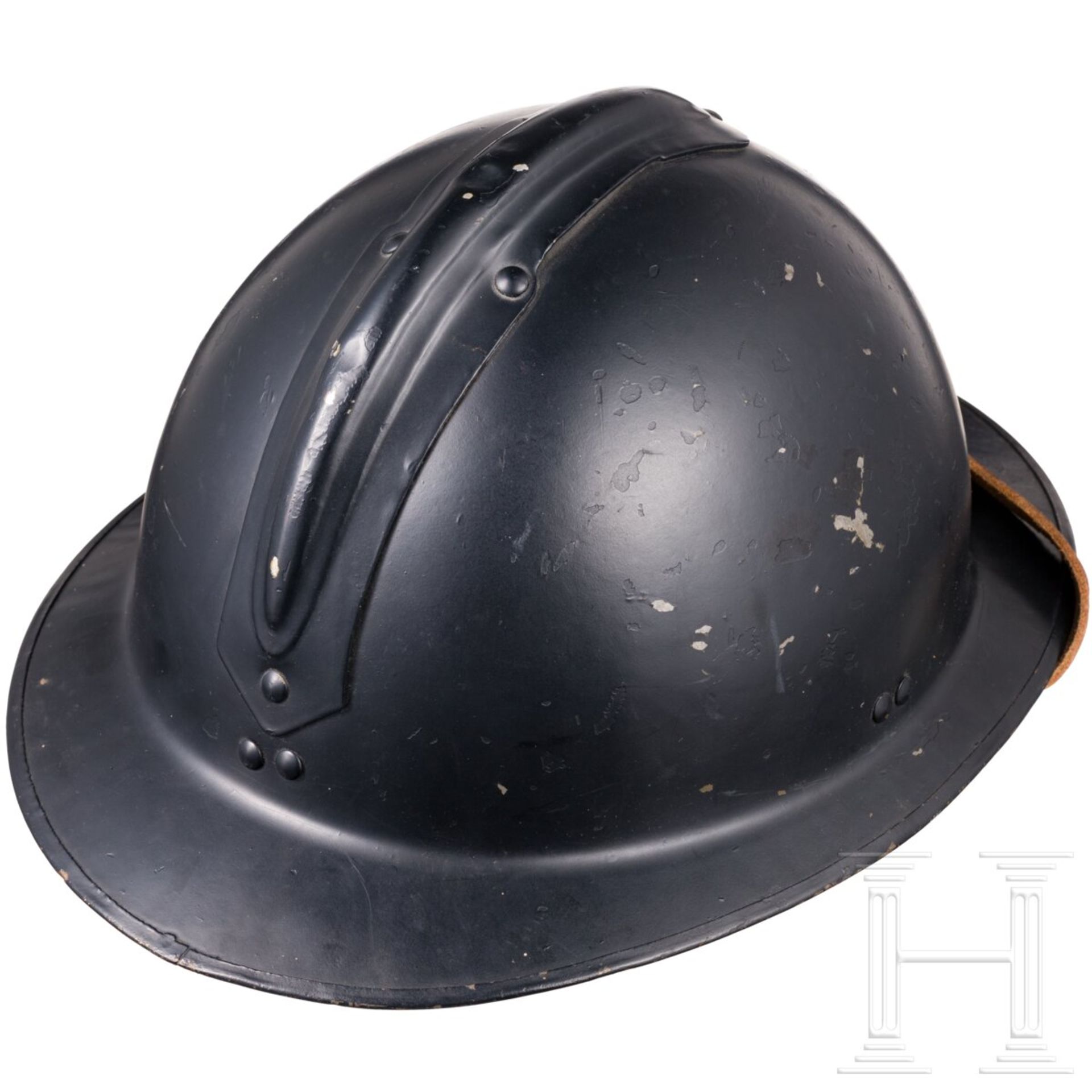 Helm der Gendarmerie, Luxemburg, um 1940 - Image 4 of 5