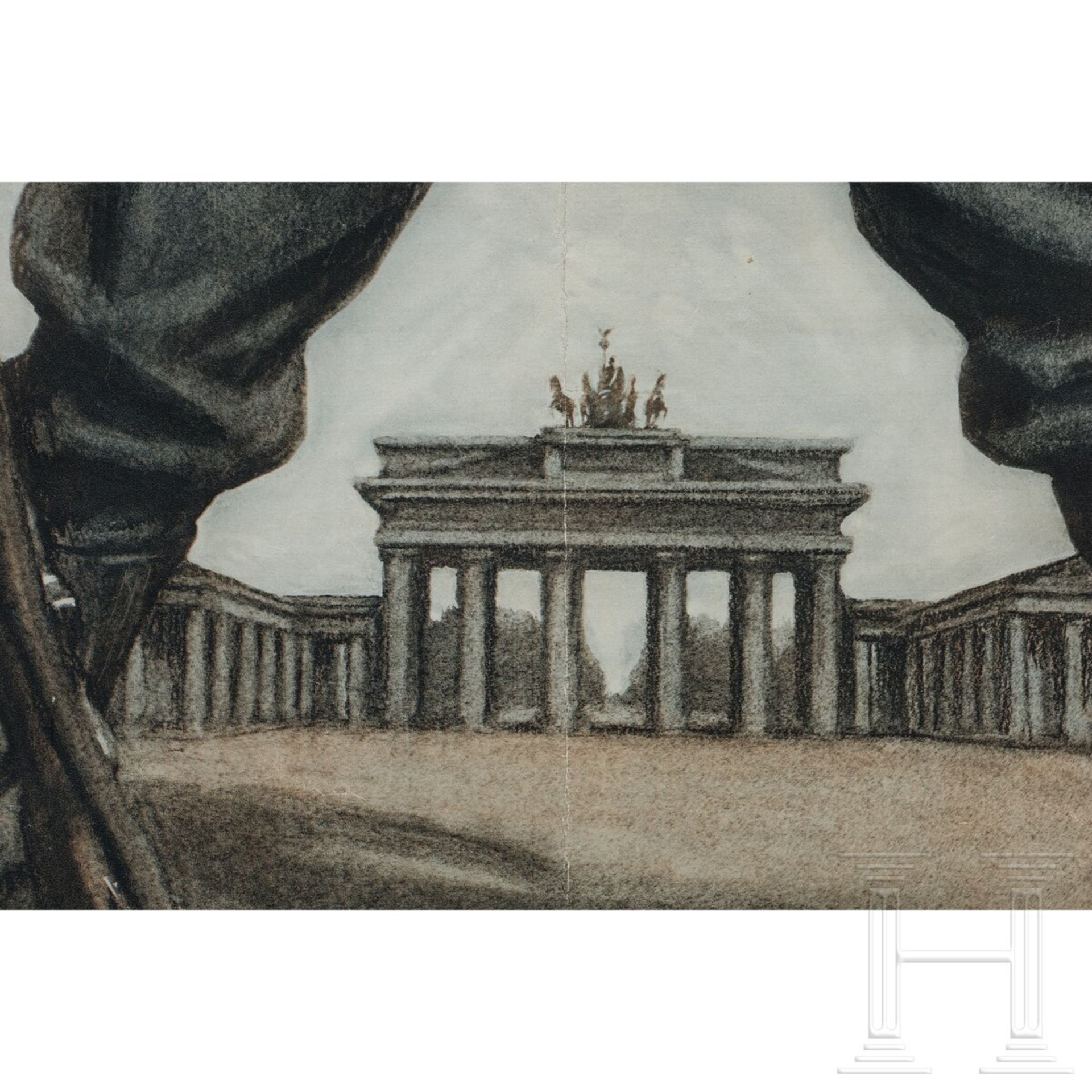 Werbeplakat "Der Stahlhelm - Bund der Frontsoldaten - 13. Reichsfrontsoldatentag - 03. und 04. Septe - Image 3 of 9