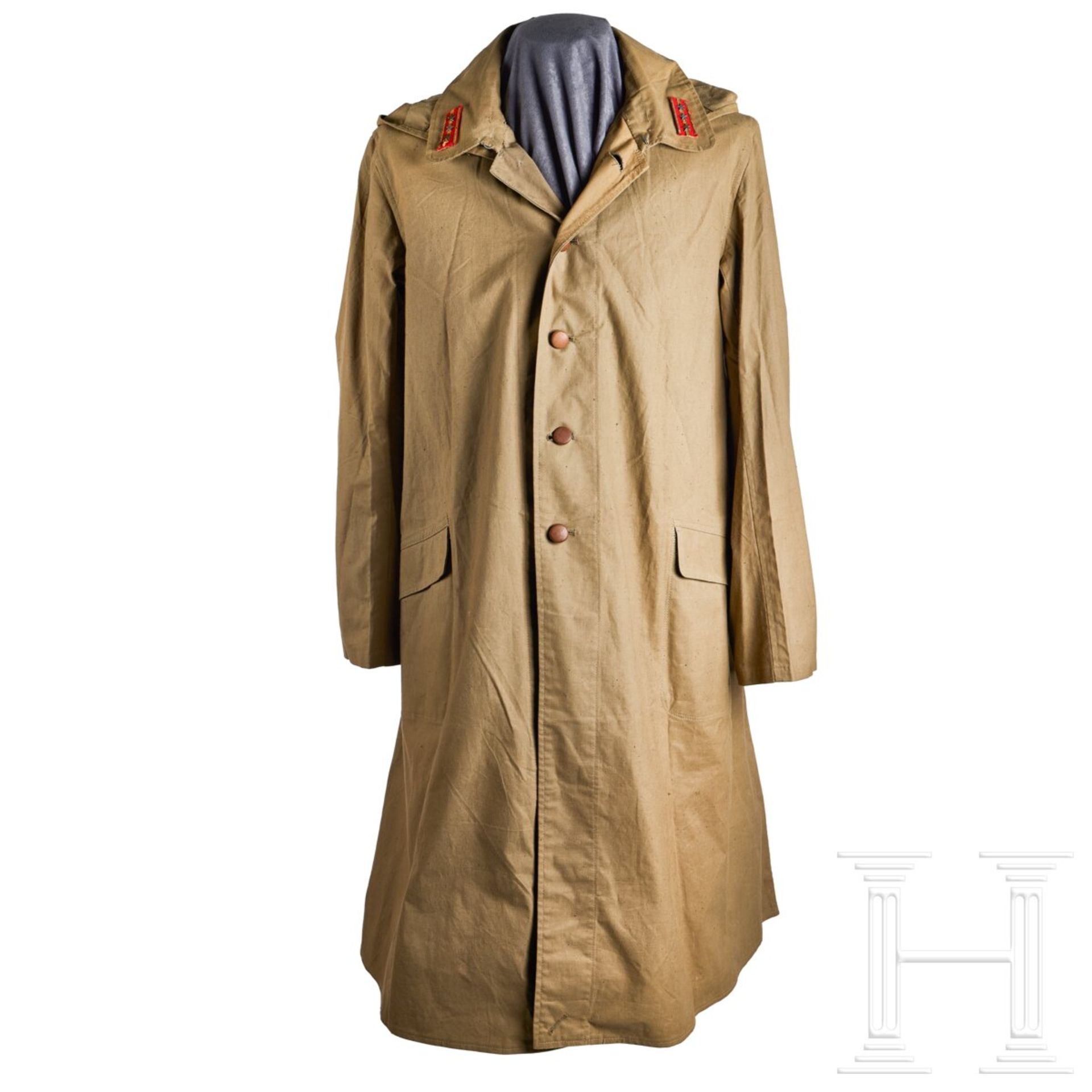 A Japanese Army Officer Raincoat