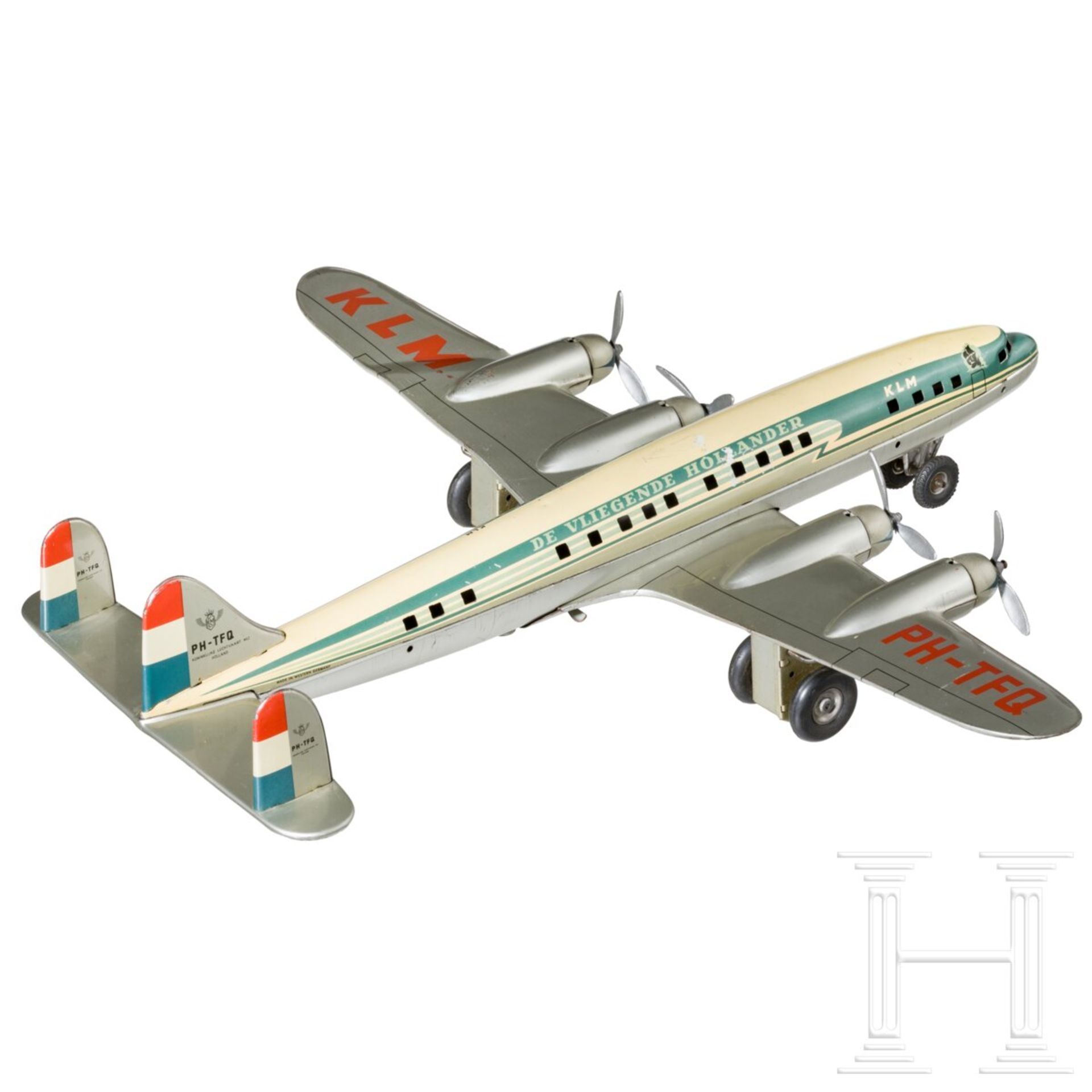 TippCo Flugzeug der KLM "The Flying Dutchman" mit Positionslampen - Bild 2 aus 5