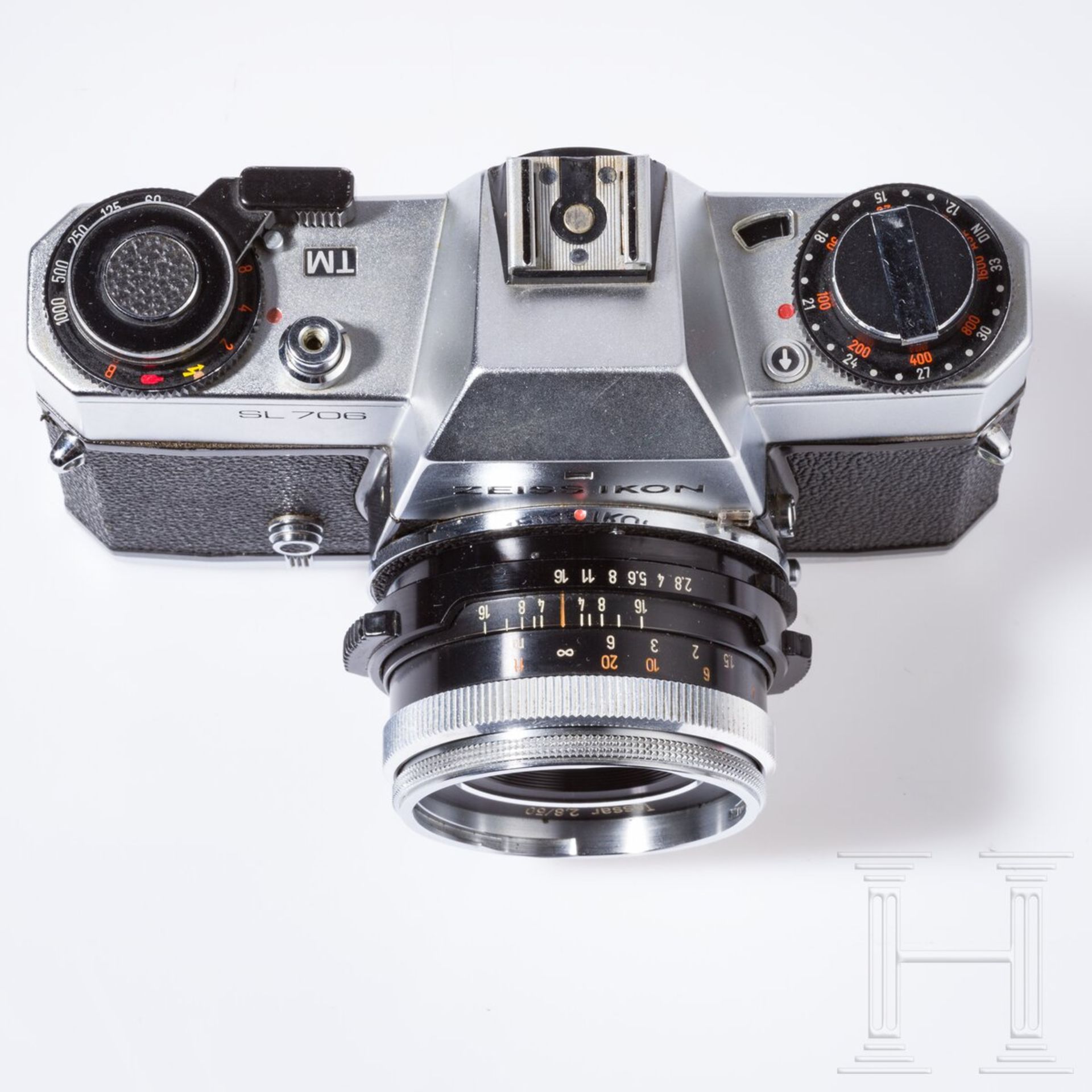 Zeiss Ikon SL 706 mit Carl Zeiss Tessar 50 mm, Skoparex 35 mm, Super-Dynarex 135 mm - Image 4 of 11