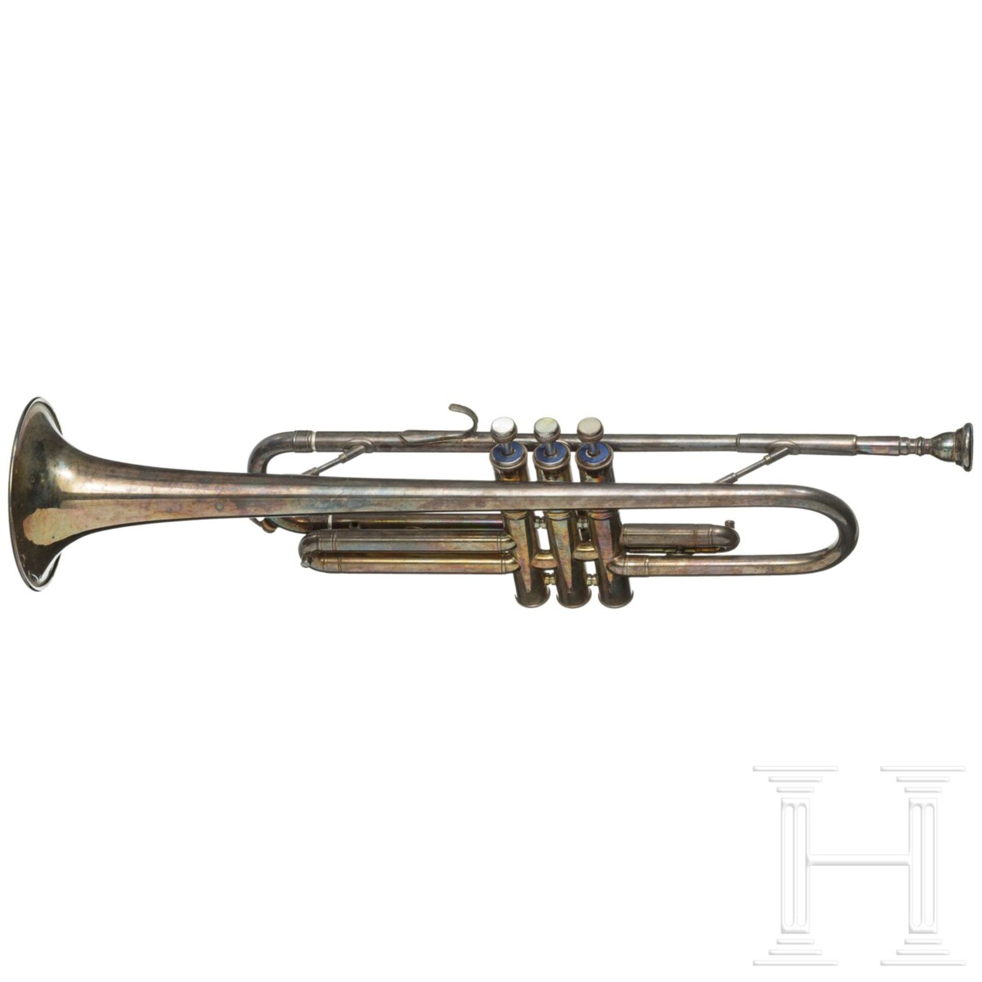 Jazz-Trompete und Taburin , 20. Jhdt. - Image 2 of 4