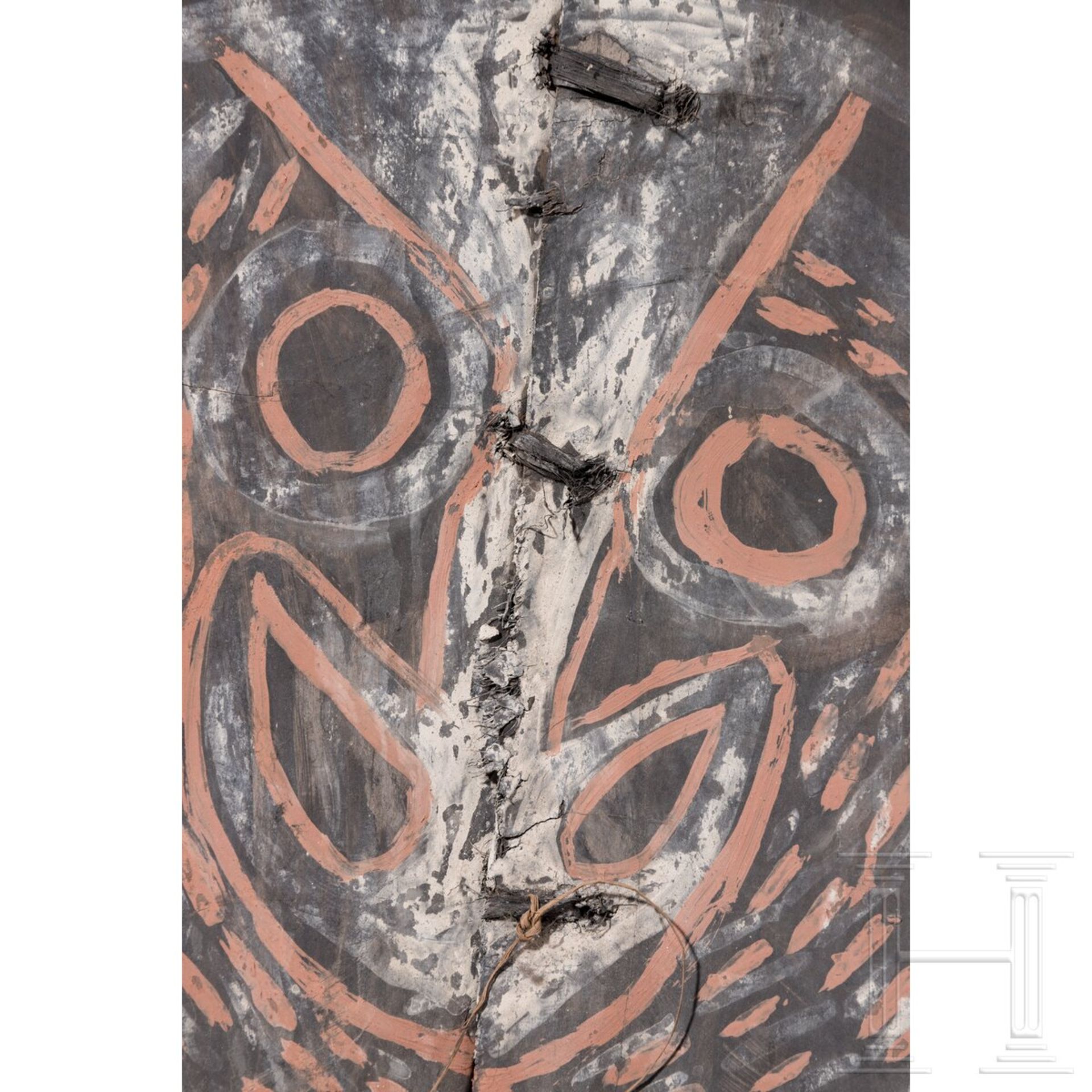 Kultische Palmrindenmalerei, Papua-Neuguinea, 20. Jhdt. - Bild 2 aus 4