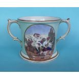 A good waisted loving cup the interior modelled with a frog and a lizard: Children of Flora (237)