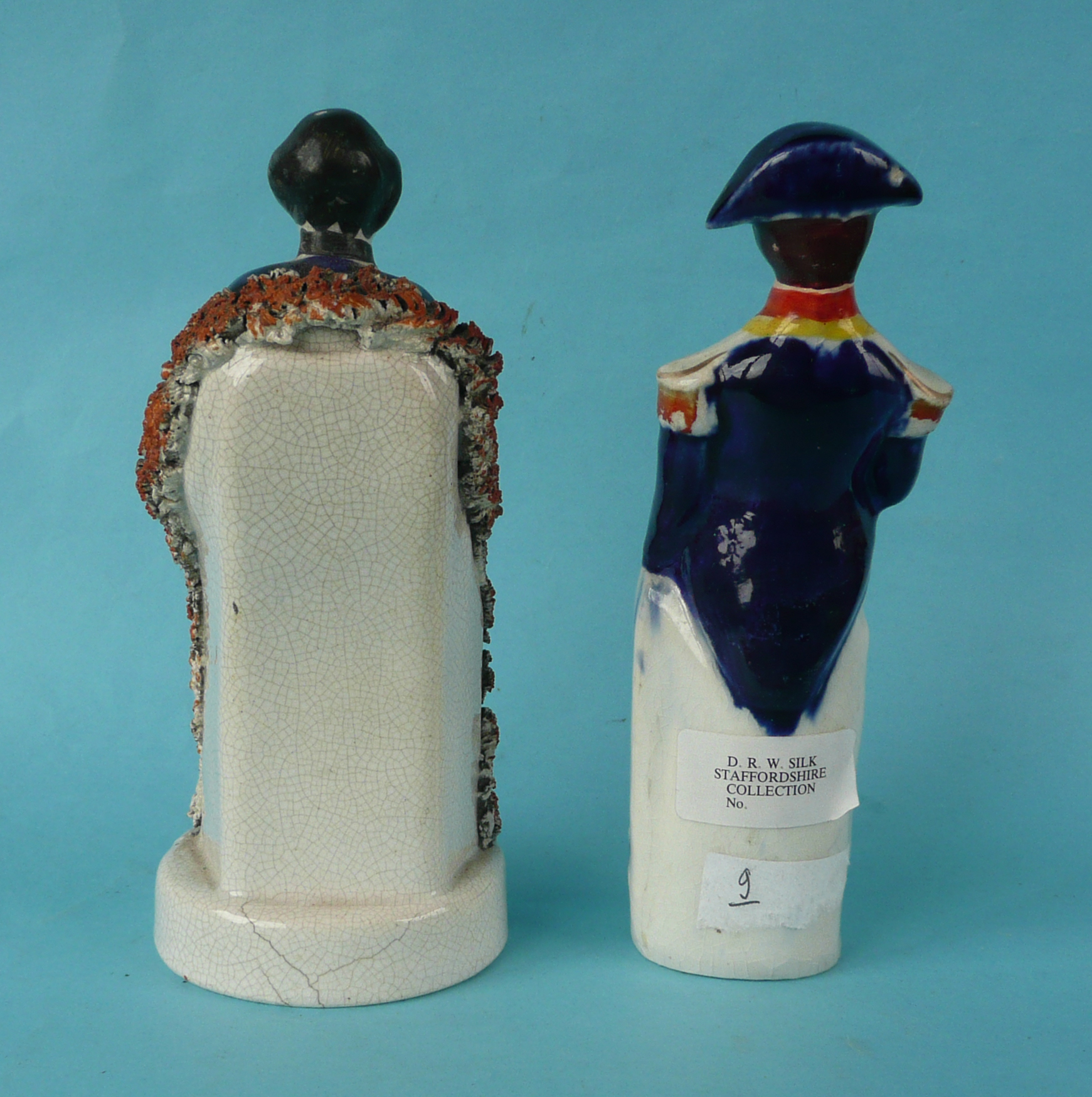 Prince Albert: a Staffordshire pottery figure depicted seated, circa 1841, - Image 2 of 3
