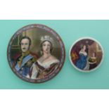 Queen Victoria and Prince Consort (152) and Queen Victoria and Albert Edward (154) (2)