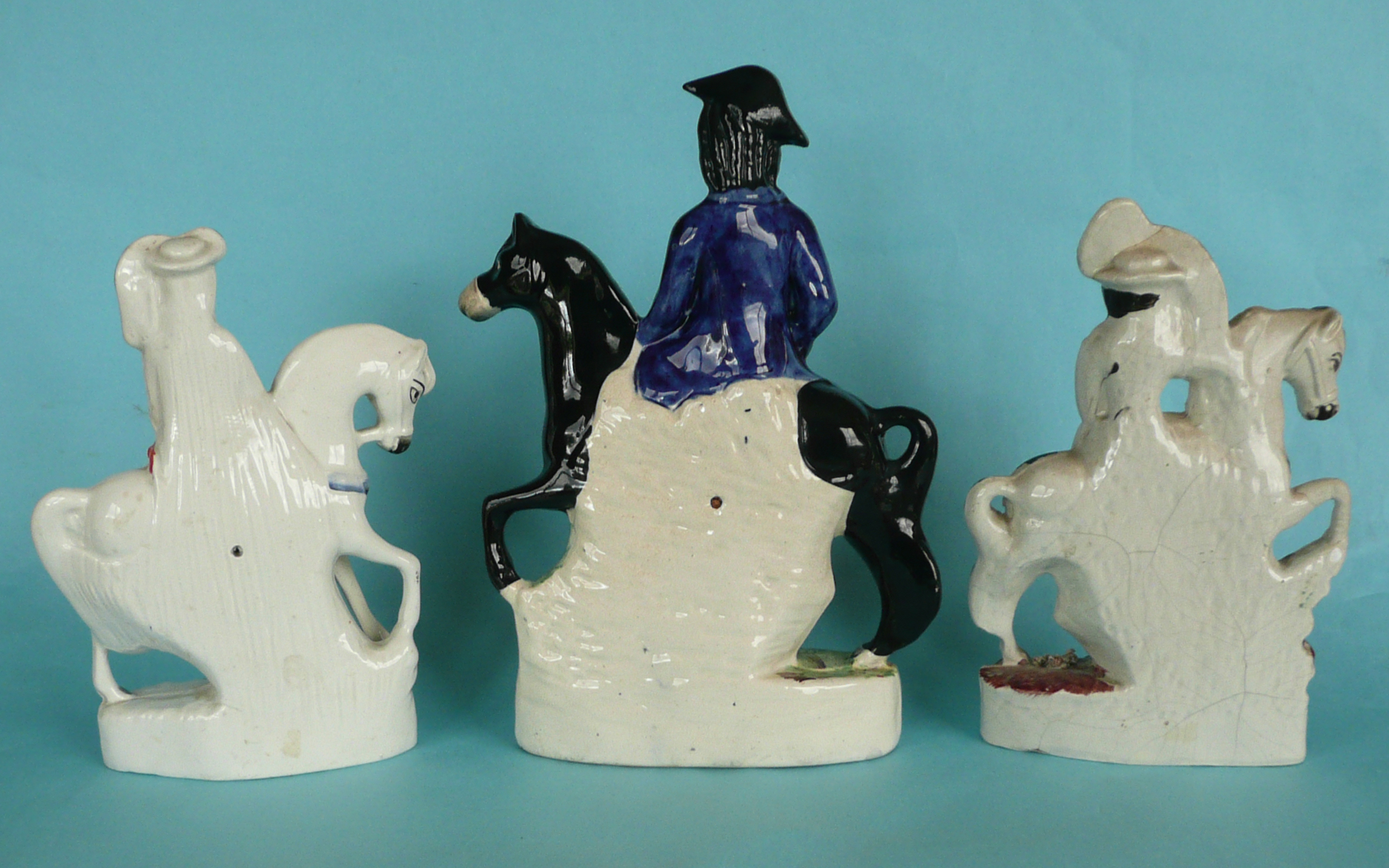 Two Staffordshire equestrian figures named Turpin and Princess, both circa 1880 - Image 2 of 3