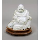 Lachender Mönch Budai Jadeit,
