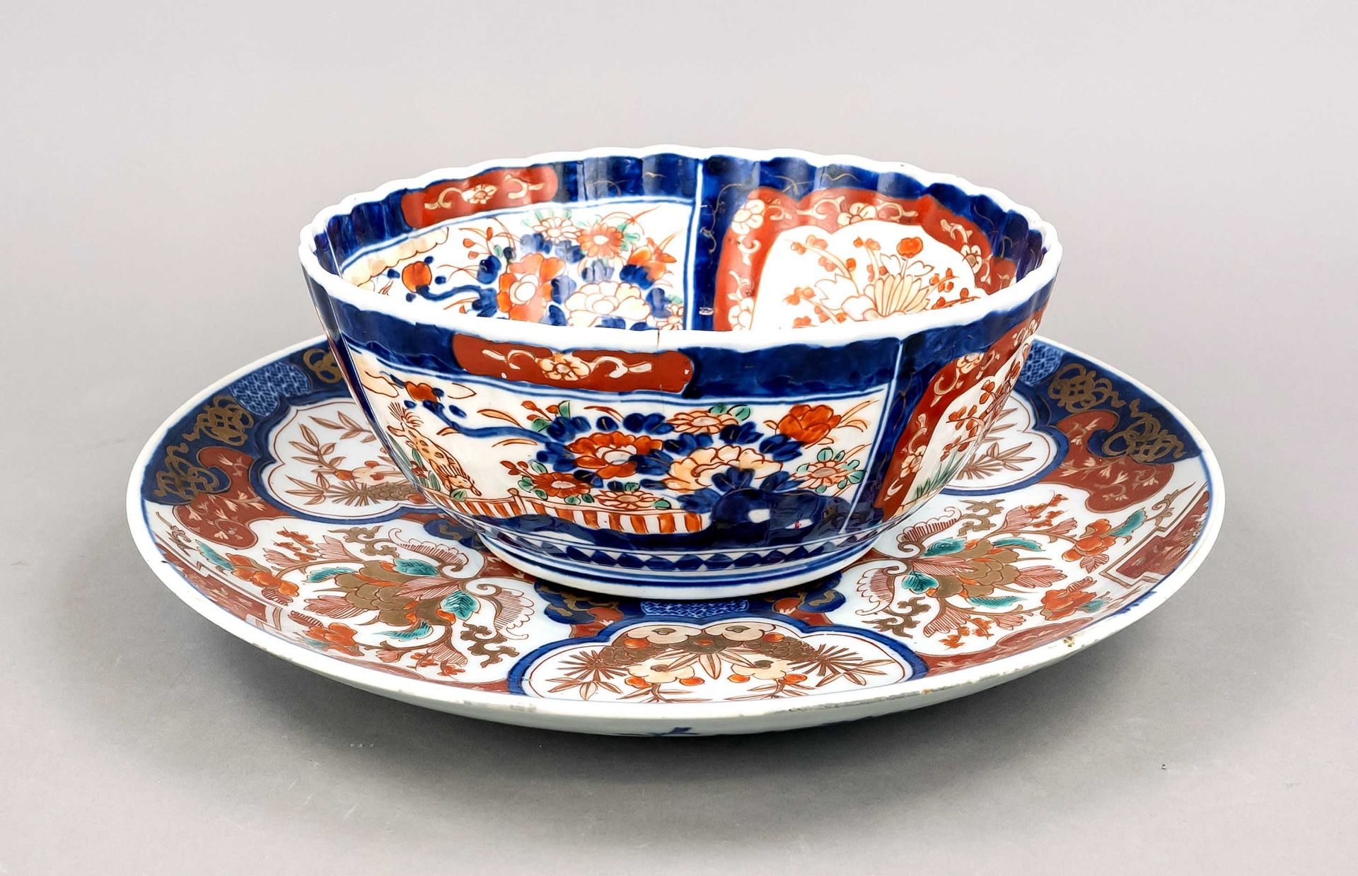 Imari enrichment bowl, Japan, Arita, Meiji period(1868-1912), 19th century, porcelain with