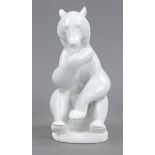 Sitting bear, Rosenthal, Selb-Bavaria, 1927, designed by Richard Scheibe (1879-1964), signed in