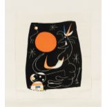 Joan Miró (1893-1983), ''Night Sky'', color lithograph, 1956, unsigned, published for the
