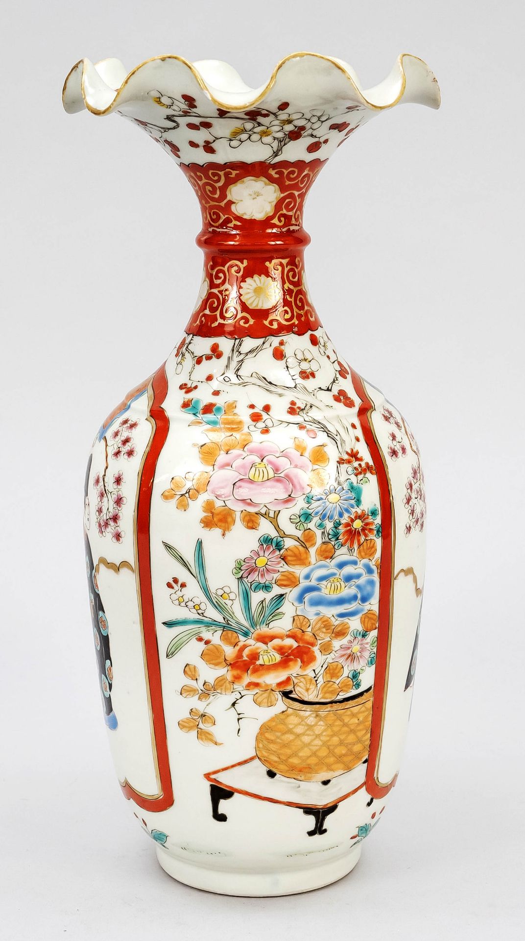 Imari-Vase, Japan, 20.Jh., raf - Bild 2 aus 2