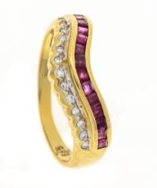 Rubin Diamant Ring GG 585/000