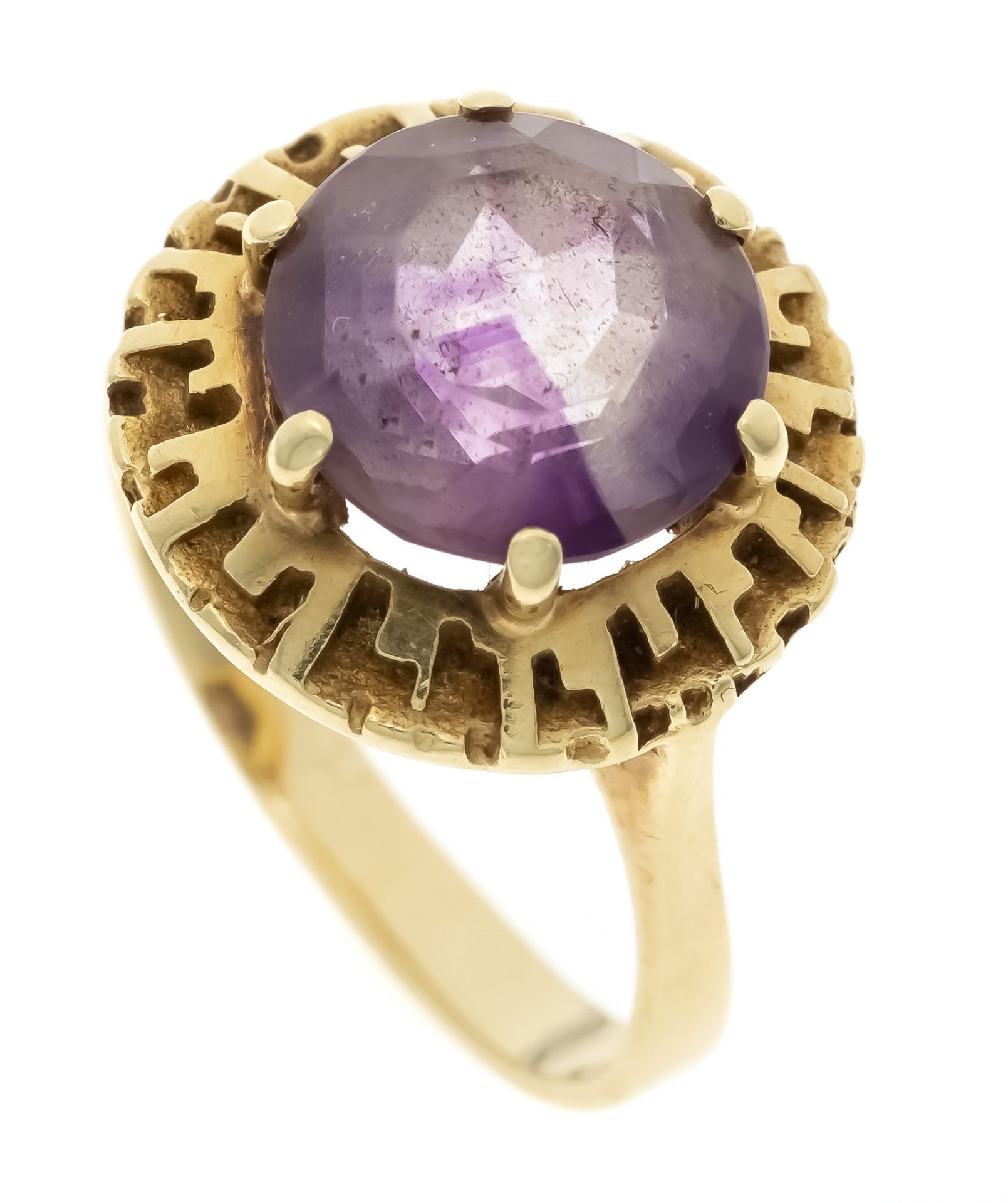 Amethyst-Ring 585/000 mit eine