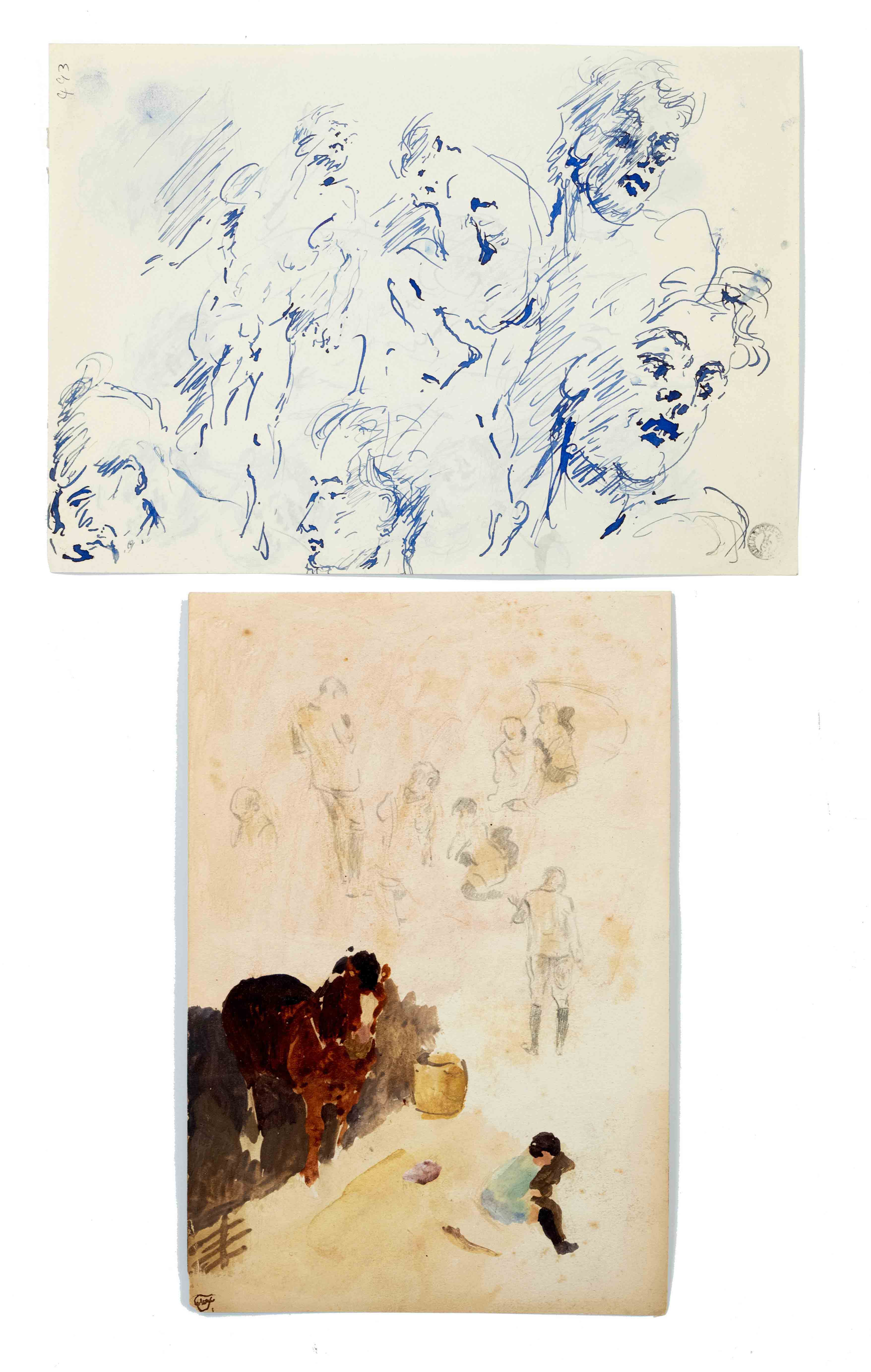Wilhelm Focke (1878-1974), an artist working in Bremen, studied at the art academies in - Image 2 of 3