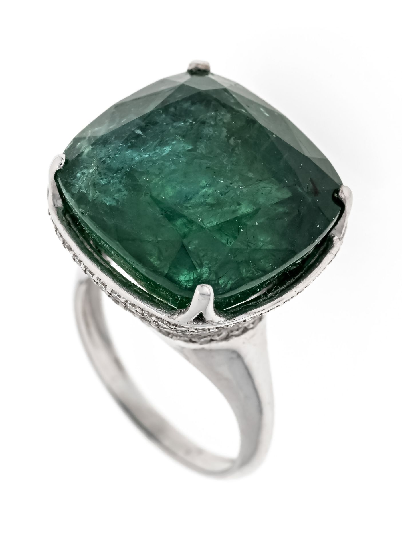 Smaragd-Brillant-Ring WG 700/0