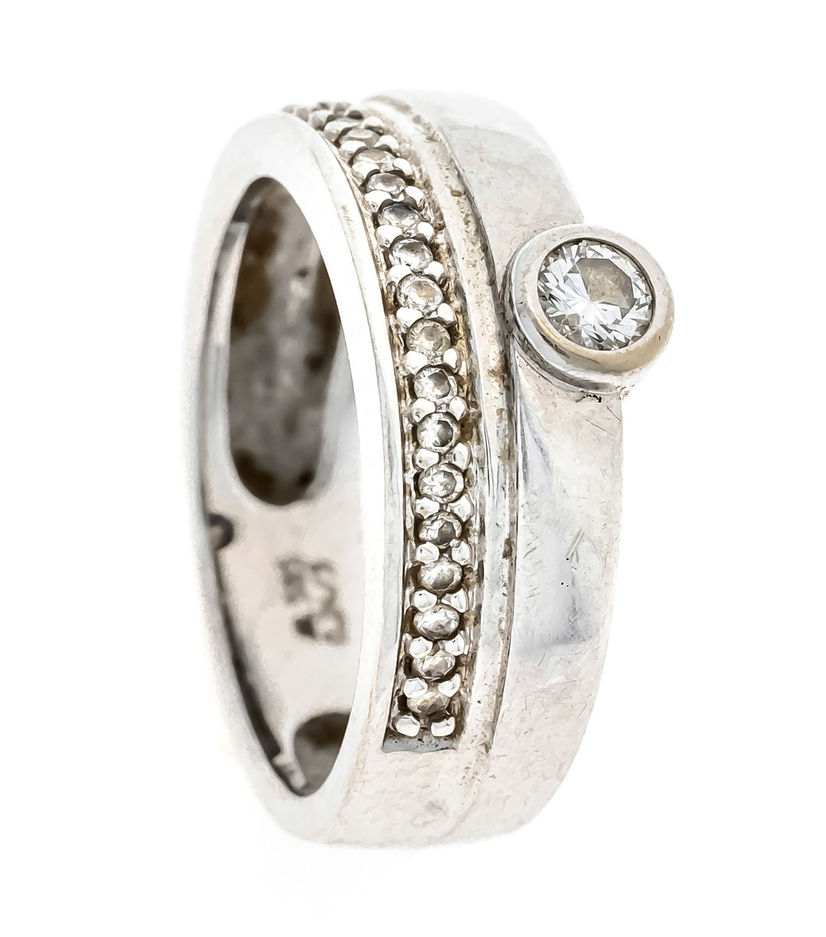 Brillant-Ring WG 585/000 mit 1