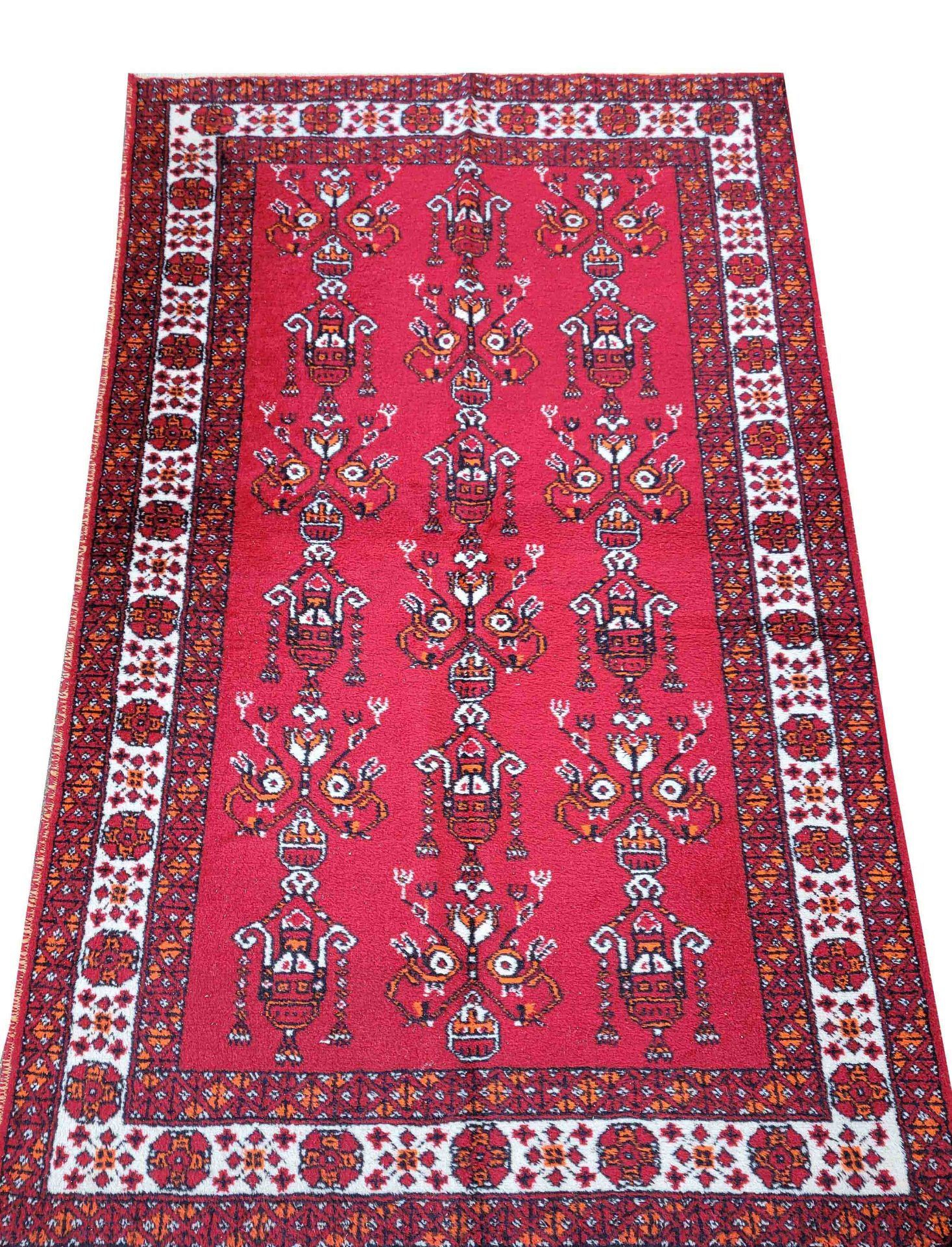 Carpet, good condition, even high pile, 200 x 124 cm