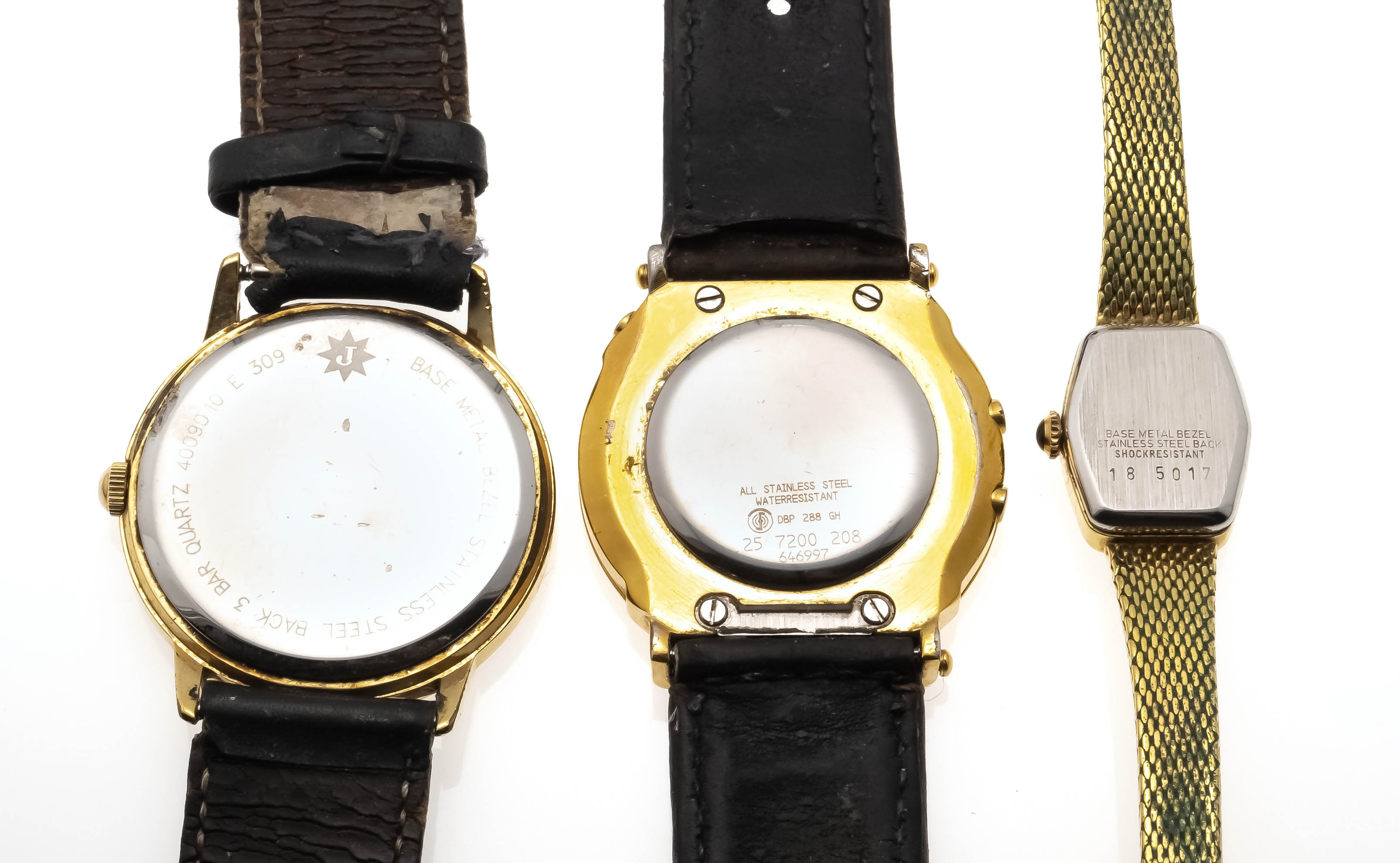 mixed lot of 3 Junghans watches, 1x men's radio controlled watch without function, ref. 25/7200/208, - Image 2 of 2