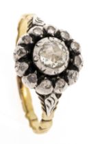 Diamantrosen-Ring GG 585/000 u