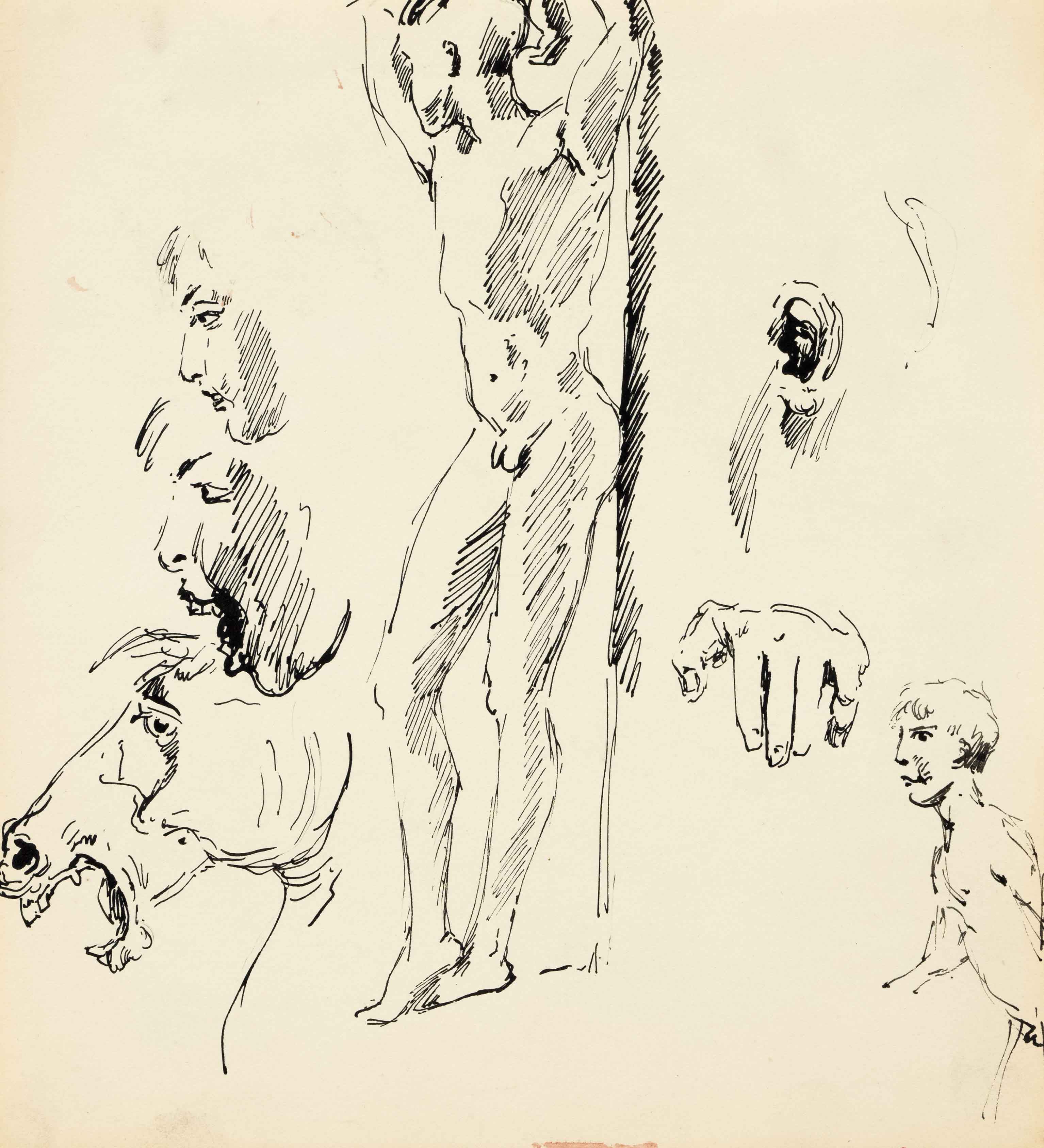 Wilhelm Focke (1878-1974), an artist working in Bremen, studied at the art academies in - Image 2 of 4
