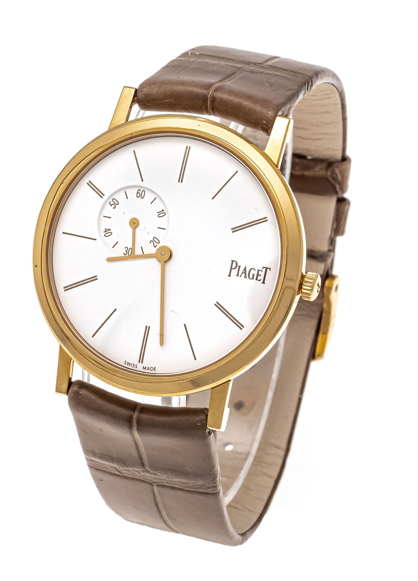 Piaget Altiplano, men's watch, 750/000 rose`-gold, manual winding, ref. G0A 39105, from 6-2022, with