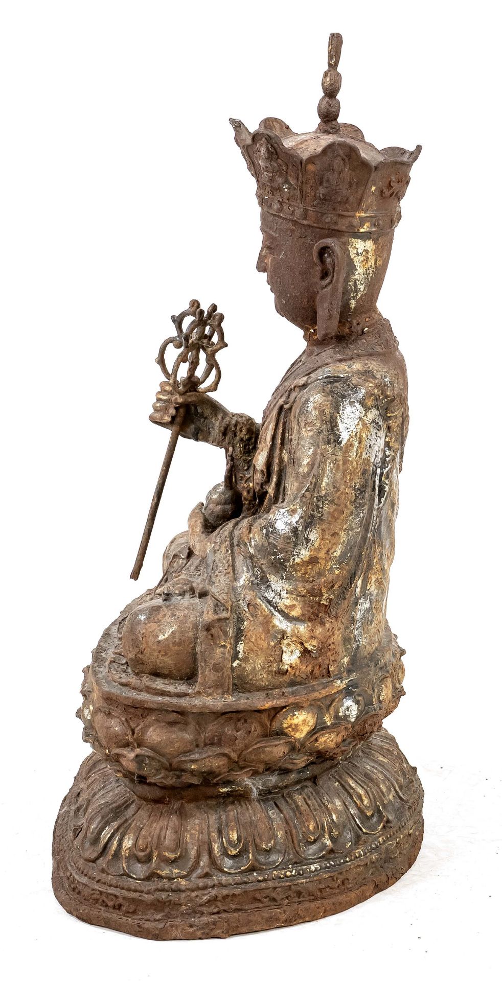 Eiserner Bodhisattva Ksitigarb - Bild 3 aus 4