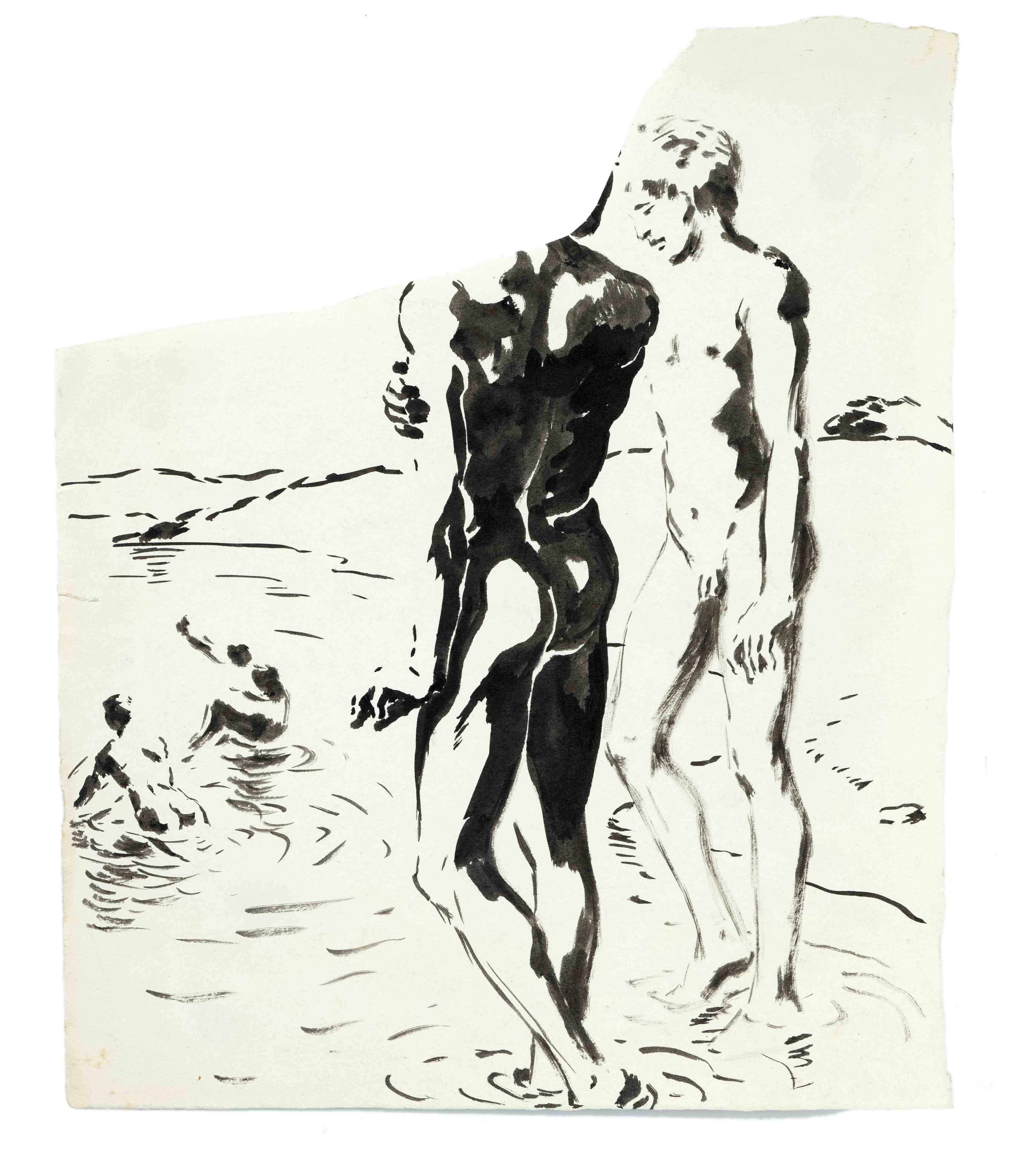 Wilhelm Focke (1878-1974), an artist working in Bremen, studied at the art academies in - Image 2 of 3