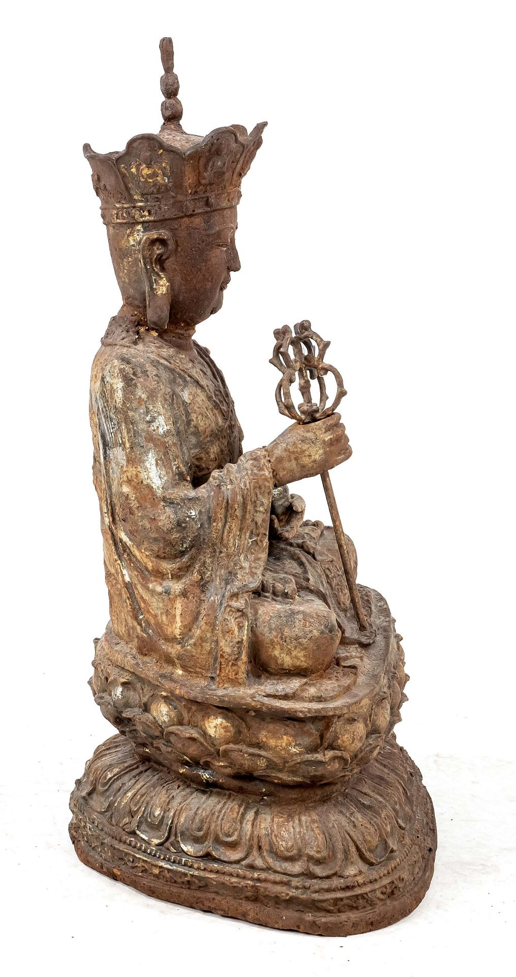 Eiserner Bodhisattva Ksitigarb - Bild 2 aus 4