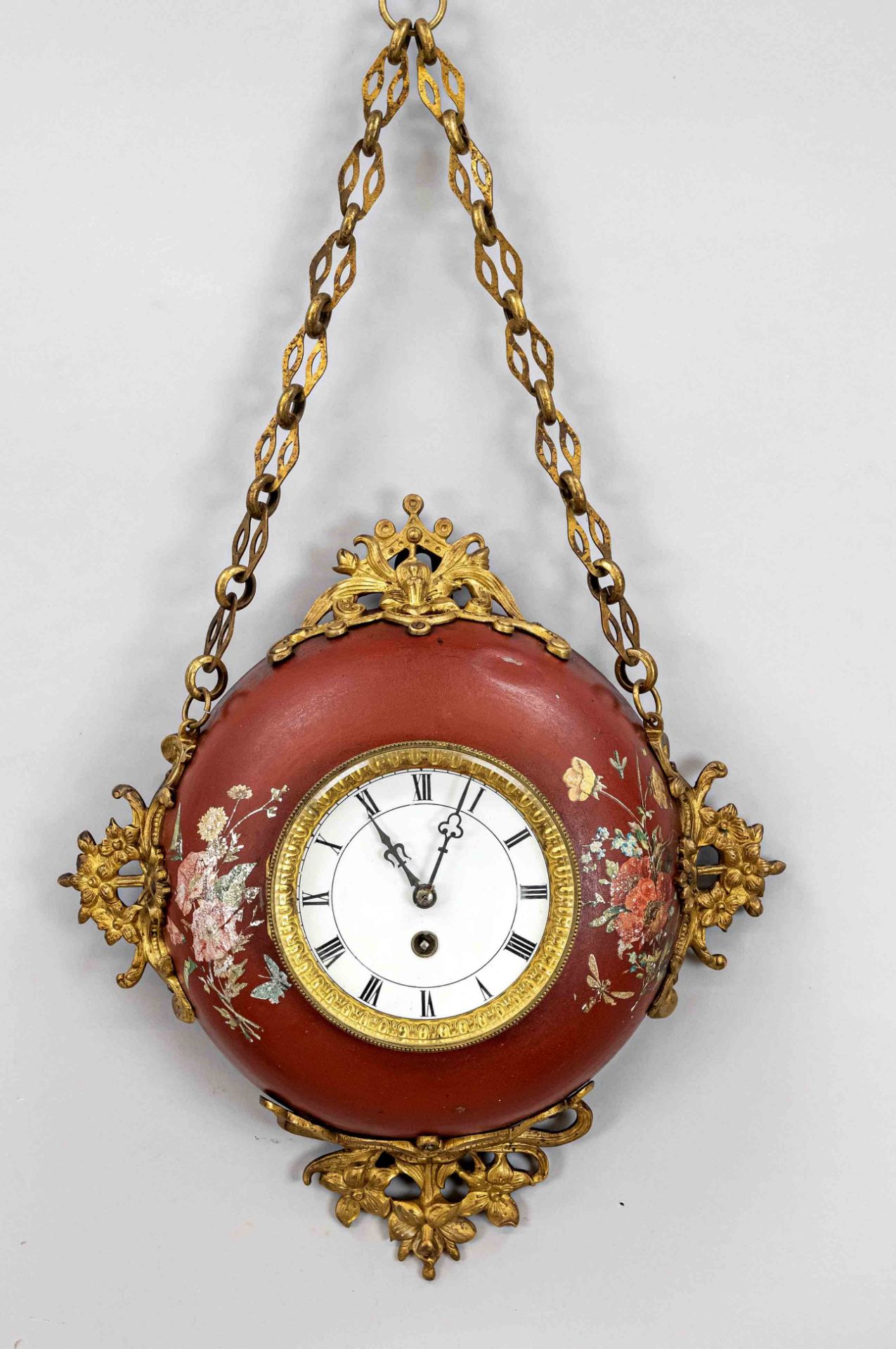 Wanduhr bez. Japy Frères, 1.H.