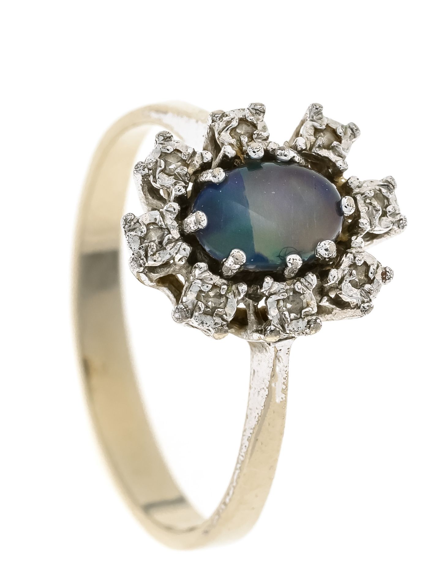 Opal-Diamant-Ring  WG 585/000