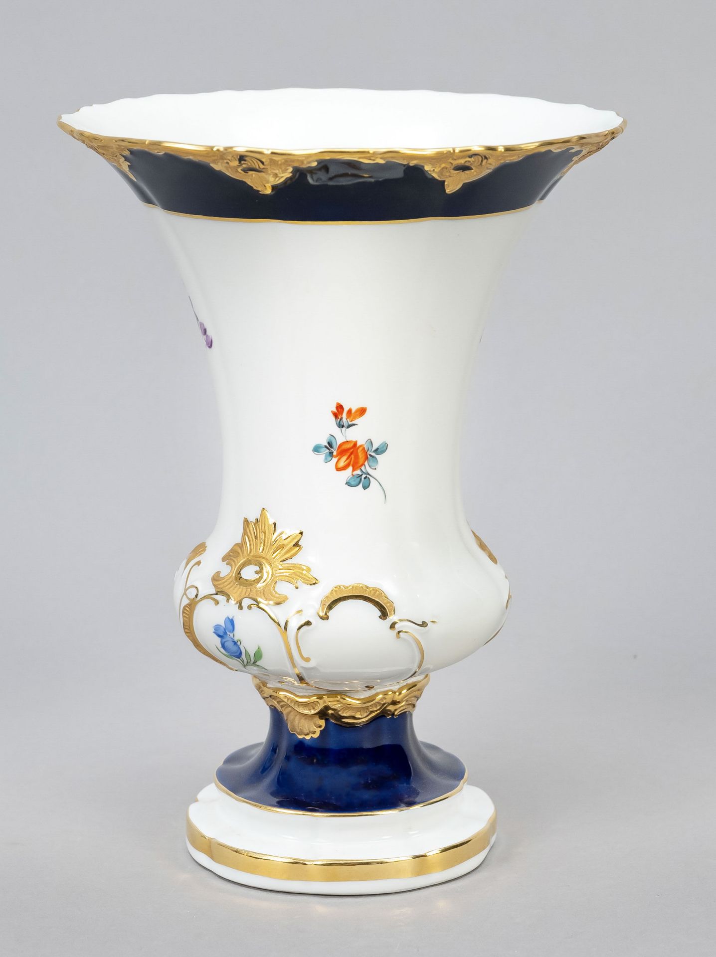 Kratervase, Meissen, 1970er Ja - Bild 2 aus 2