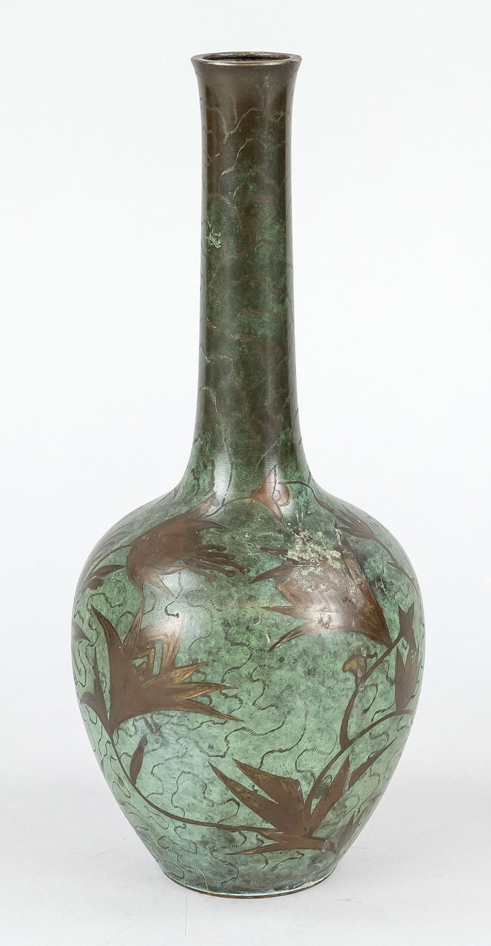 Jugendstil Vase WMF Ikora Burg