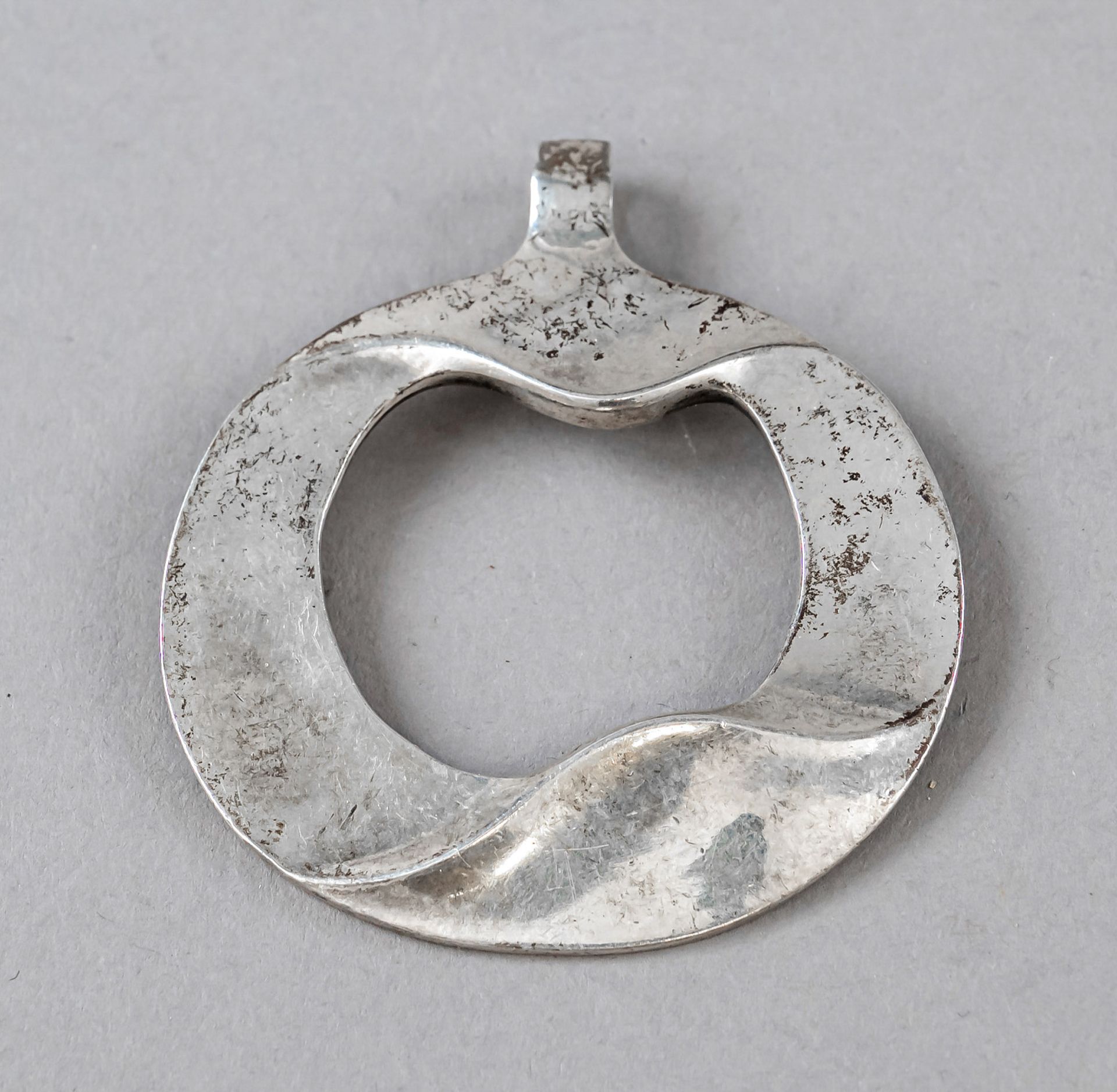 Pendant, Denmark, mark after 1945, master mark Georg Jensen, Copenhagen, sterling silver 925/000,