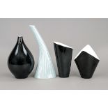 Vier Vasen, Rosenthal, Selb, 1