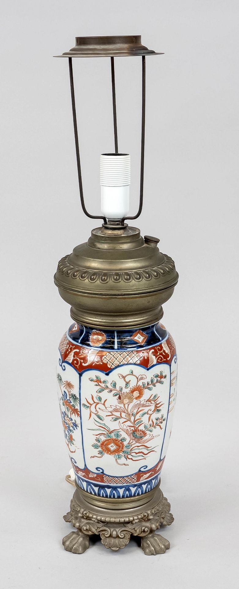 Imari-Lampe, Japan und Europa,