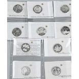 10 x 10 DM Gedenkmünzen Bundes