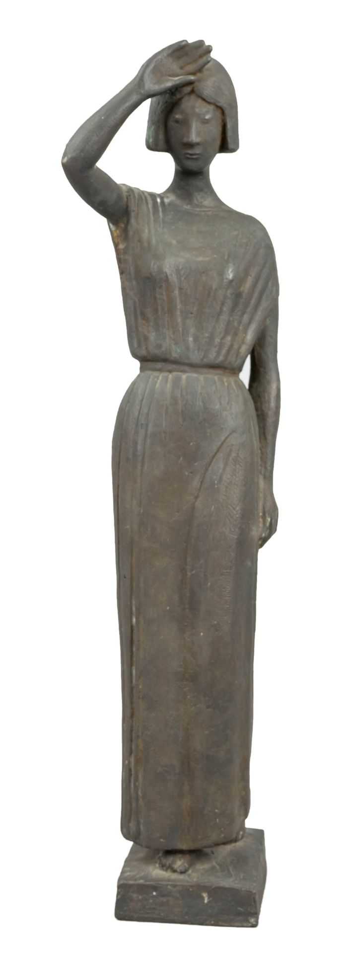 Marcks, Gerhard. 1889 Berlin - 1981 Burgbrohl. Small Amalasvinta. 1972. hollow bronze casting,