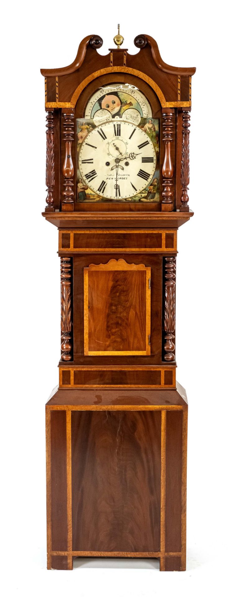 Opulente Bodenstanduhr, Anf. 1