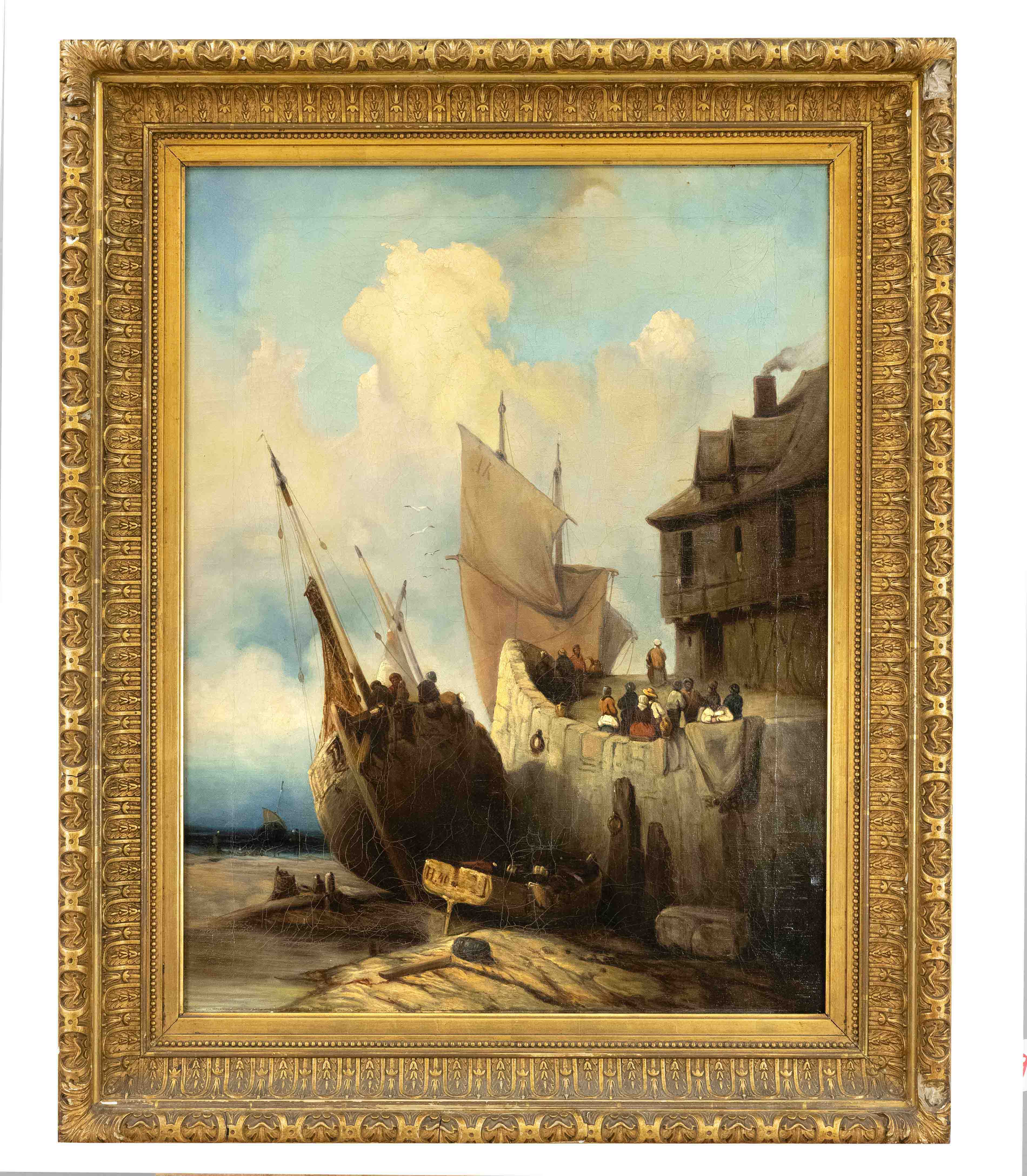 Anonymous landscape and marine painter in the circle / succession of Andreas Achenbach (1815-